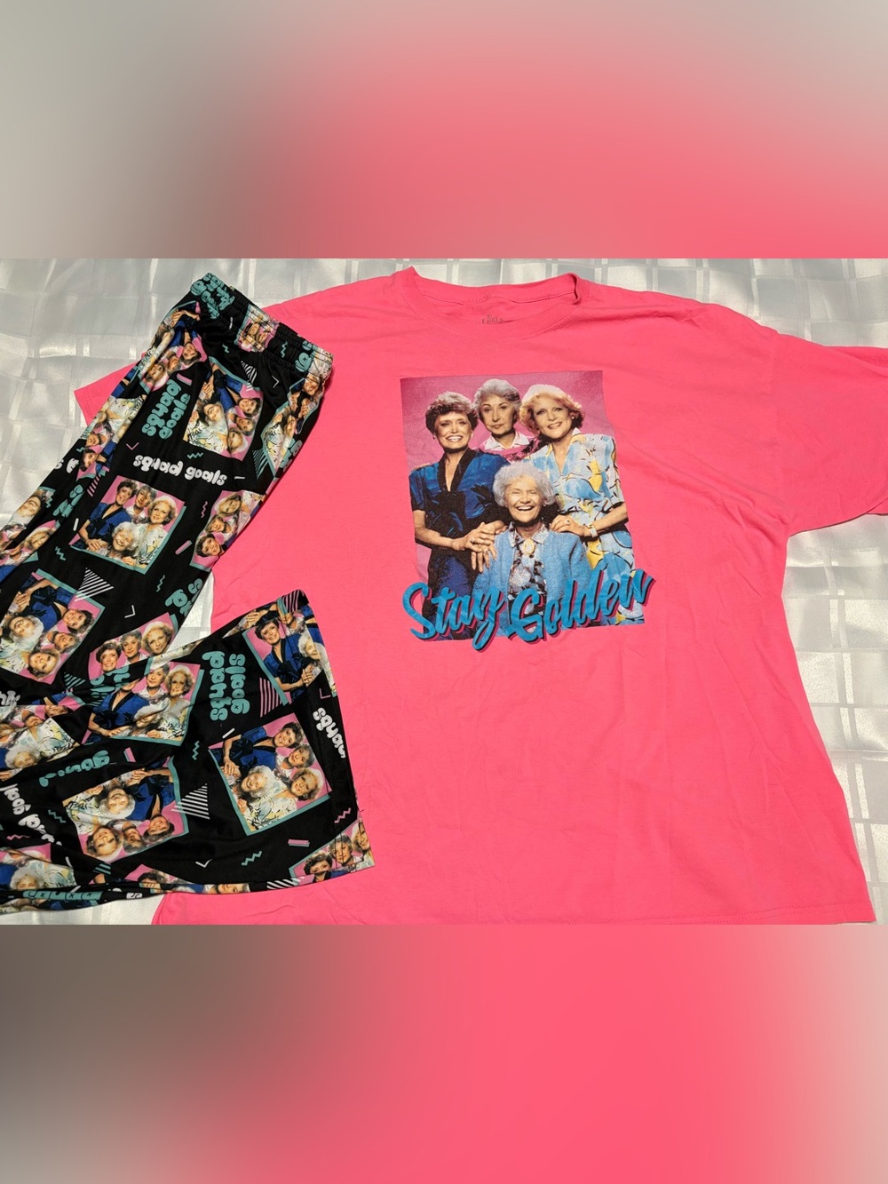 The Golden Girls 3xl PJ top 2xl PJ pants